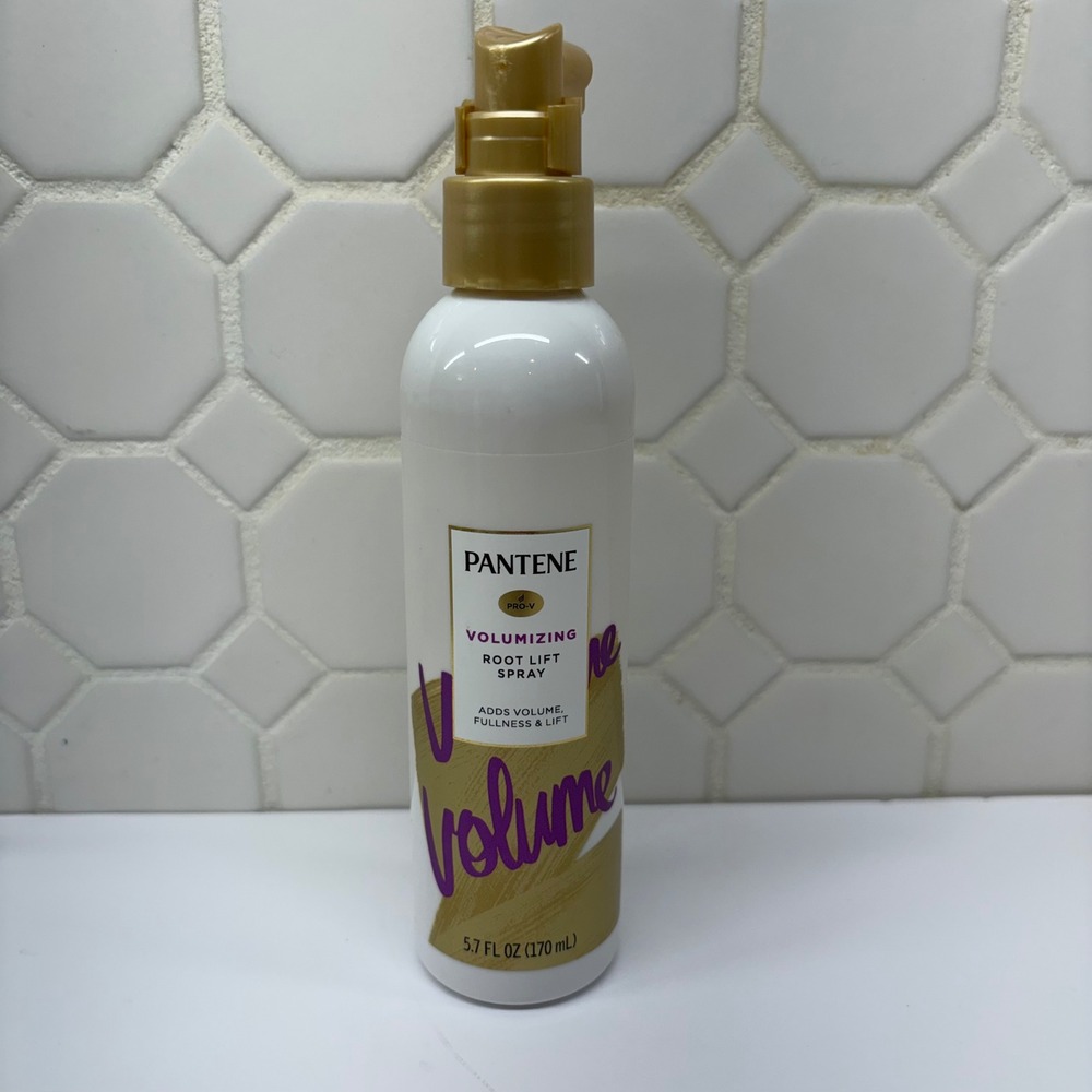 Pantene Volumizing Root Lift Spray Unisex 5.7oz White Pro-V Volume Boost